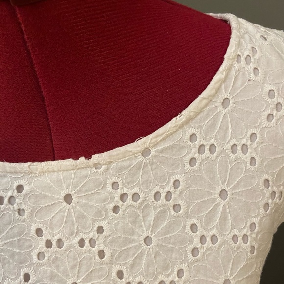 Nine West Embroidered Eyelet Dress - Picture 4 of 5